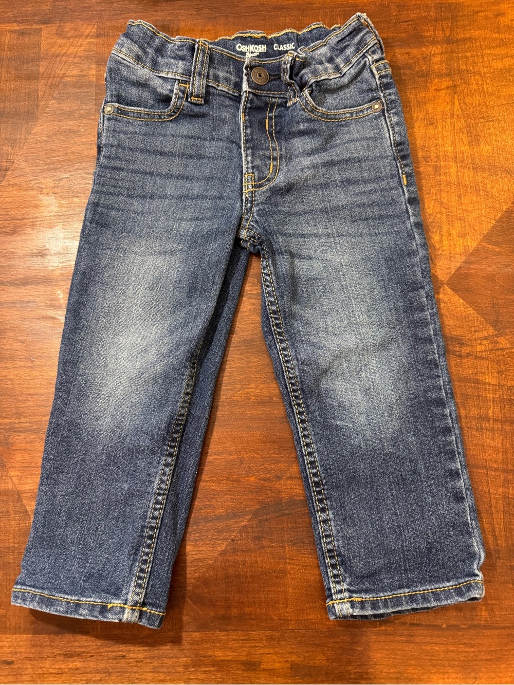 OshKosh B'gosh Boys' Denim Straight Jeans